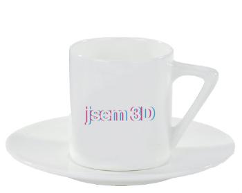 Espresso hrnek s podšálkem 100ml JSEM 3D