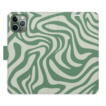 Flipové pouzdro iSaprio - Zebra Green 02 - iPhone 11 Pro