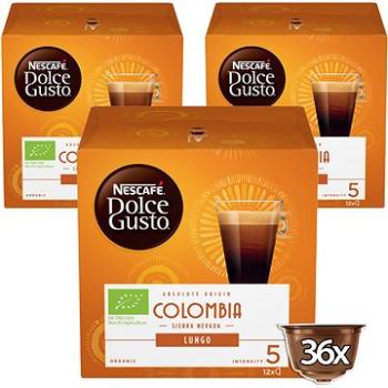 NESCAFÉ Dolce Gusto Colombia Sierra Nevada Lungo, 3 balení (12360022)