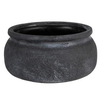 Granitový antik keramický obal na květináč Granit M - Ø20*8cm 6CE1586M