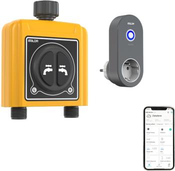 Öntöző készlet Immax NEO LITE Smart Locsolórendszer, dupla, WiFi