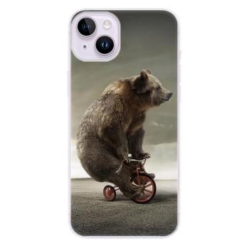 Odolné silikonové pouzdro iSaprio - Bear 01 - iPhone 14 Plus