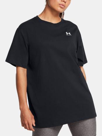 Under Armour UA W Bfos Logo SS Triko Černá