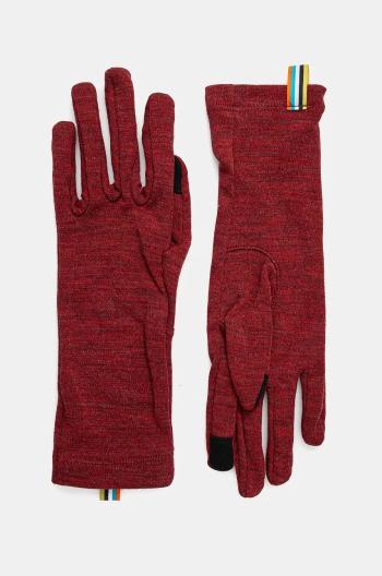 Rukavice Smartwool Thermal Merino růžová barva