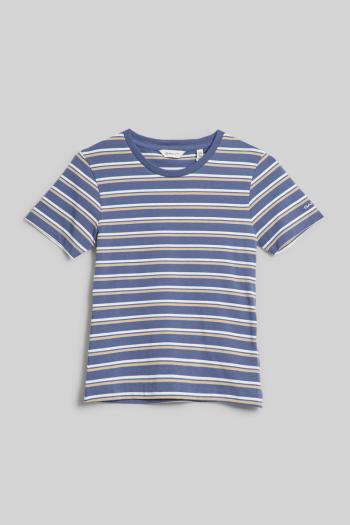 TRIČKO GANT STRIPED T-SHIRT WASHED BLUE