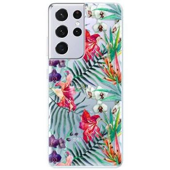 iSaprio Flower Pattern 03 pro Samsung Galaxy S21 Ultra (flopat03-TPU3-S21u)