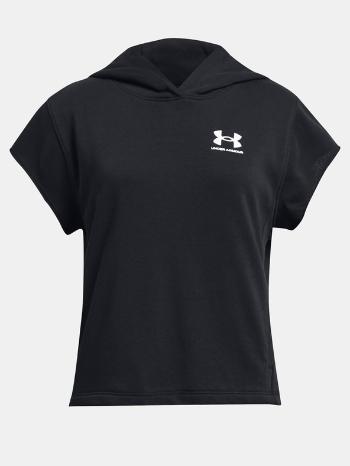 Under Armour UA G Rival Try SS Cut Hdy Mikina dětská Černá