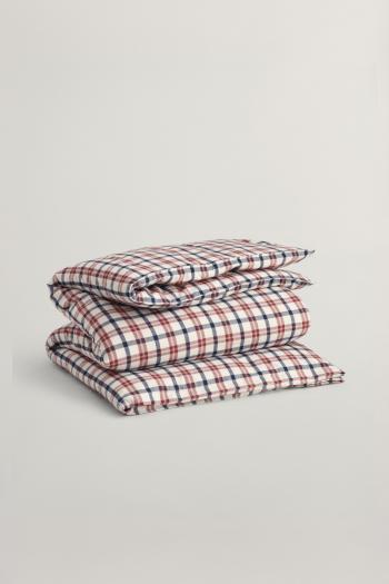 POVLEČENÍ GANT FLANNEL SINGLE DUVET 140X200 PLUMPED RED