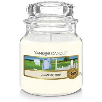 YANKEE CANDLE Classic malý Clean Cotton 104 g (5038580004458)