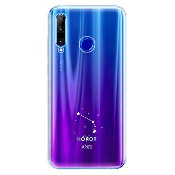 Odolné silikonové pouzdro iSaprio - čiré - Beran - Huawei Honor 20 Lite