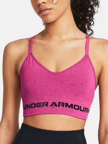 Under Armour UA Seamless Low Long Htr Sportovní podprsenka Růžová