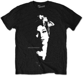 Amy Winehouse Tričko Scarf Portrait Unisex Black S