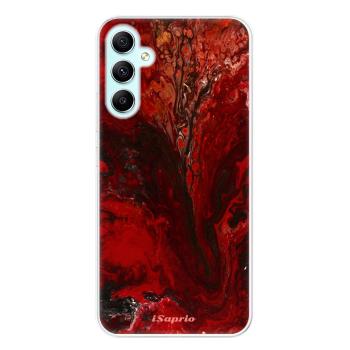 Odolné silikonové pouzdro iSaprio - RedMarble 17 - Samsung Galaxy A34 5G