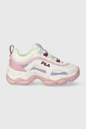 Dětské sneakers boty Fila STRADA DREAMSTER CB růžová barva