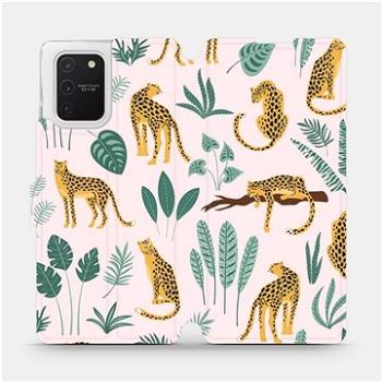 Flip pouzdro na mobil Samsung Galaxy S10 Lite - MP07S Leopardi (5903516784684)