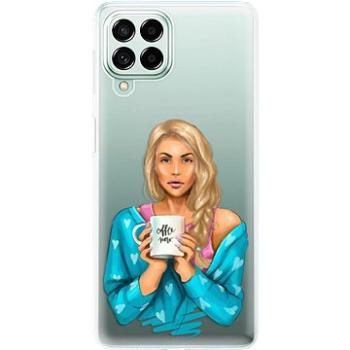 iSaprio Coffe Now pro Blond pro Samsung Galaxy M53 5G (cofnoblo-TPU3-M53_5G)