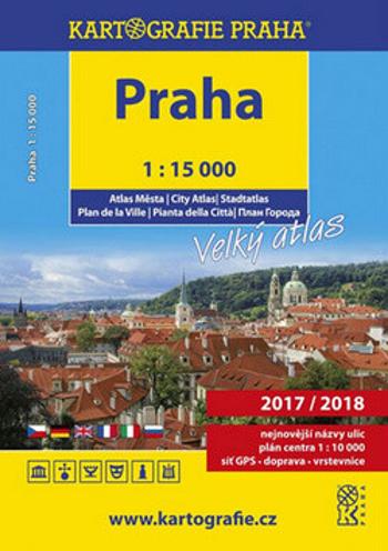 PRAHA velký atlas města 1:15 000 (Defekt)