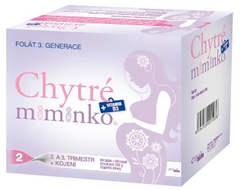 CHYTRÉ MIMINKO s DHA 60 tabliet + 60 kapsúl