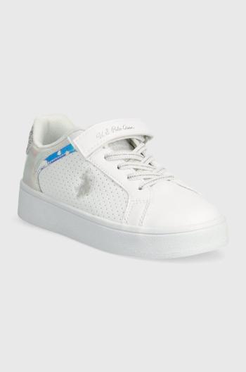 Dětské sneakers boty U.S. Polo Assn. GAIA001A bílá barva