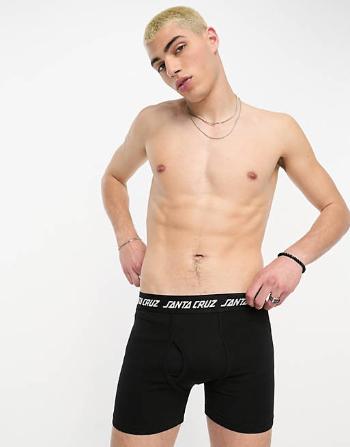 Santa Cruz Strip Boxer Brief Black M