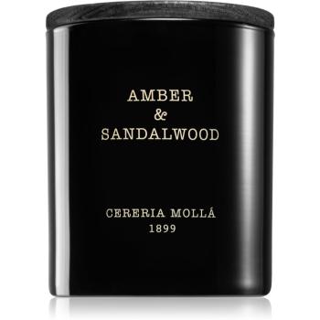 Cereria Mollá Boutique Amber & Sandalwood vonná svíčka 230 g