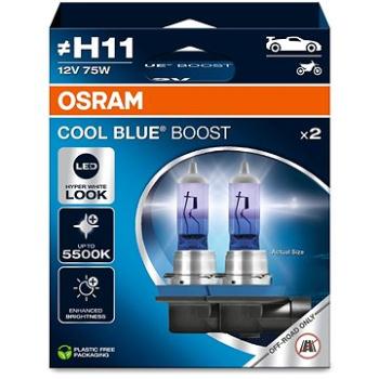 OSRAM Cool Blue Boost "H11",12V, 75W, PGJ19-2 Duobox (62211CBB-HCB)