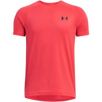 Under Armour TECH 2.0 Chlapecké sportovní triko, červená, velikost