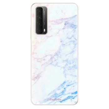 Odolné silikonové pouzdro iSaprio - Raibow Marble 10 - Huawei P Smart 2021