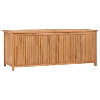 Zahradní úložný box teak Dekorhome 150 cm