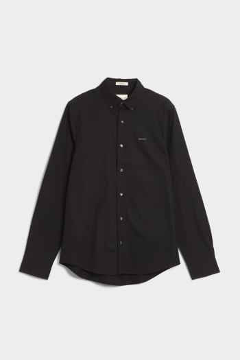 KOŠILE GANT SLIM PINPOINT OXFORD SHIRT BLACK