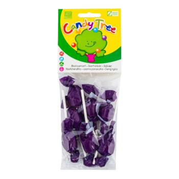 CANDY TREE Lízátka s příchutí černý rybíz bezlepková 7x10 g BIO