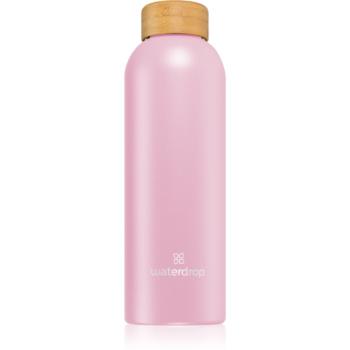 Waterdrop Thermo Steel nerezová láhev na vodu barva Pastel Pink Matt 600 ml