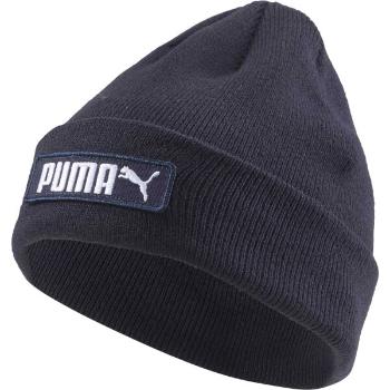 Puma CLASSIC CUFF BEANIE Pánská pletená čepice, tmavě modrá, velikost