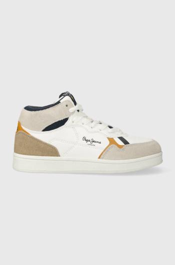 Dětské sneakers boty Pepe Jeans bílá barva