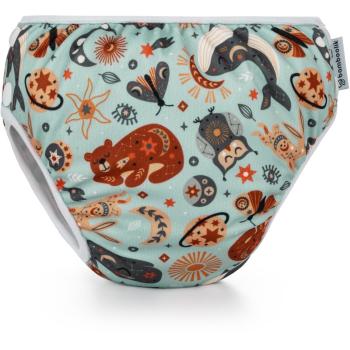 Bamboolik Swim Diapers Celestial Animals pratelné plenkové plavky velikost M 8-12 kg 1 ks