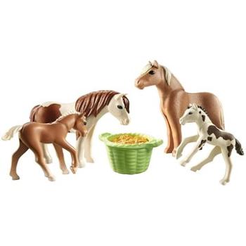 Playmobil 71000 2 Islandští pony s hříbaty (4008789710000)