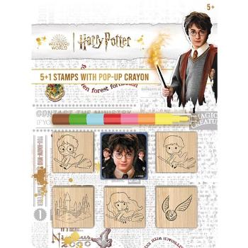 HARRY POTTER HARRY POTTER 5+1 bélyegző zsírkrétával, mix, méret