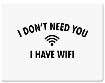 Podložka pod myš I have wifi