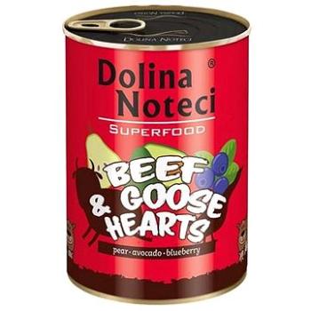 Dolina Noteci Superfood hovězí a husí srdce 400g (5902921303640)