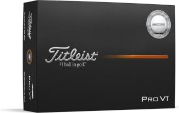 Titleist Pro V1 2025 White Enhanced Alignment Golfové míčky