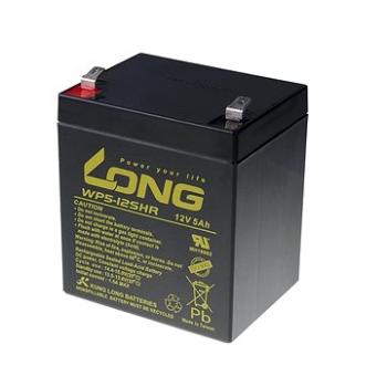 Long 12V 5Ah olověný akumulátor HighRate F2 (WP5-12SHR F2) (PBLO-12V005-F2AH)