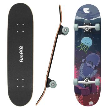 Fun pro Skate 21 Skateboard mare pentru tineri Lemn de arțar Design cool