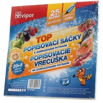 Vipor sáček HDPE zamrazovací 35x50,25ks transparentní (8594030940464)