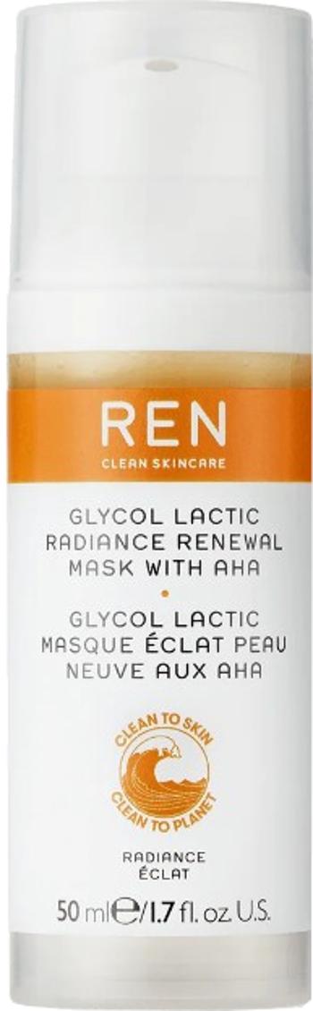 REN Cosmetics Gelová pleťová maska Glycol Lactic (Radiance Renewal Mask) 50ml