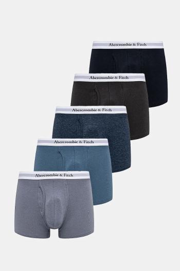 Boxerky Abercrombie & Fitch 5-pack pánské, modrá barva, KI114-3091