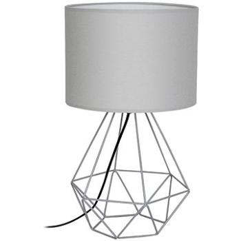 Stolní lampa BASKET 1xE27/60W/230V šedá (78325)