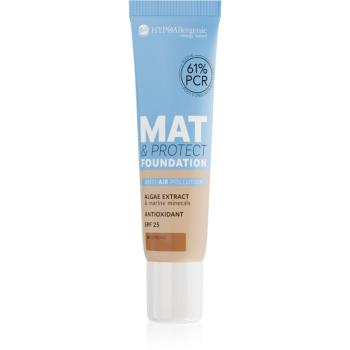 Bell Hypoallergenic Mat & Protect dlouhotrvající matující make-up SPF 25 odstín 08 Espresso 30 g