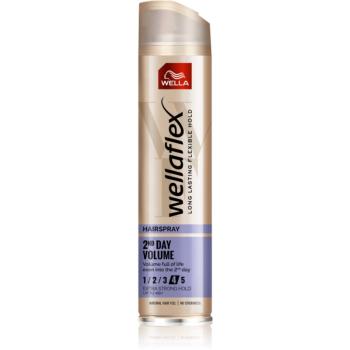 Wella Wellaflex 2nd Day Volume lak na vlasy se silnou fixací pro objem 250 ml