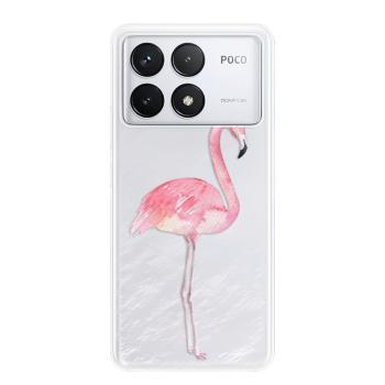 Odolné silikonové pouzdro iSaprio - Flamingo 01 - Poco F6 Pro