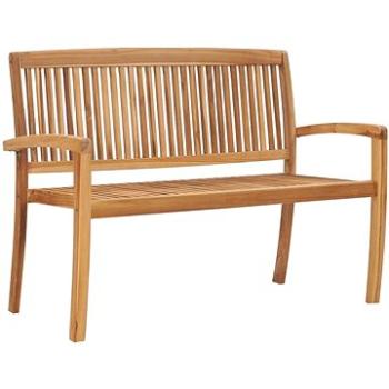 SHUMEE Lavice zahradní pro 2osoby 128,5cm, teak (49388)